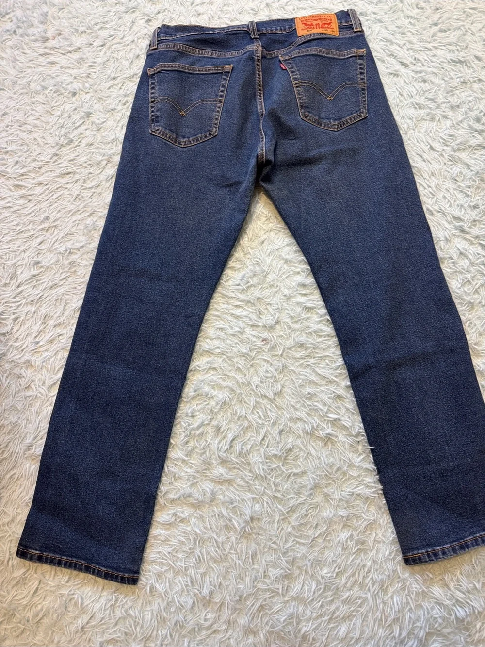 Levi's 505 Indigo Blue Straight Jeans 32x30. New